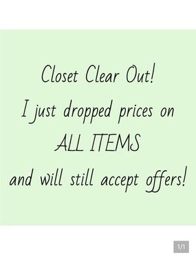 Closet Clear Out!